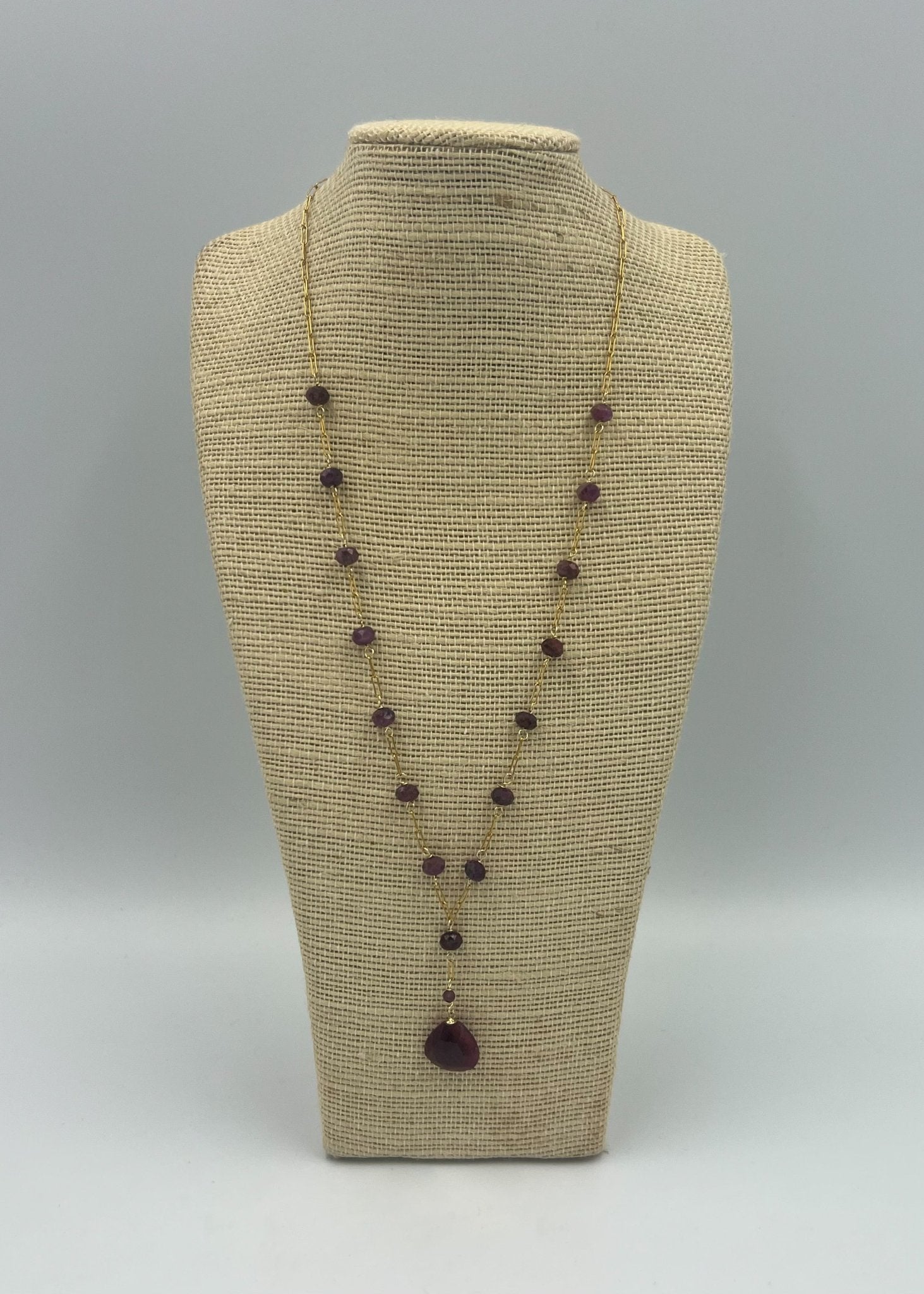 Joanna Bisley Ruby Necklace - My Filosophy