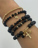 Joanna Bisley Swarovski Crystal 14kt Goldfill Bracelet - My Filosophy