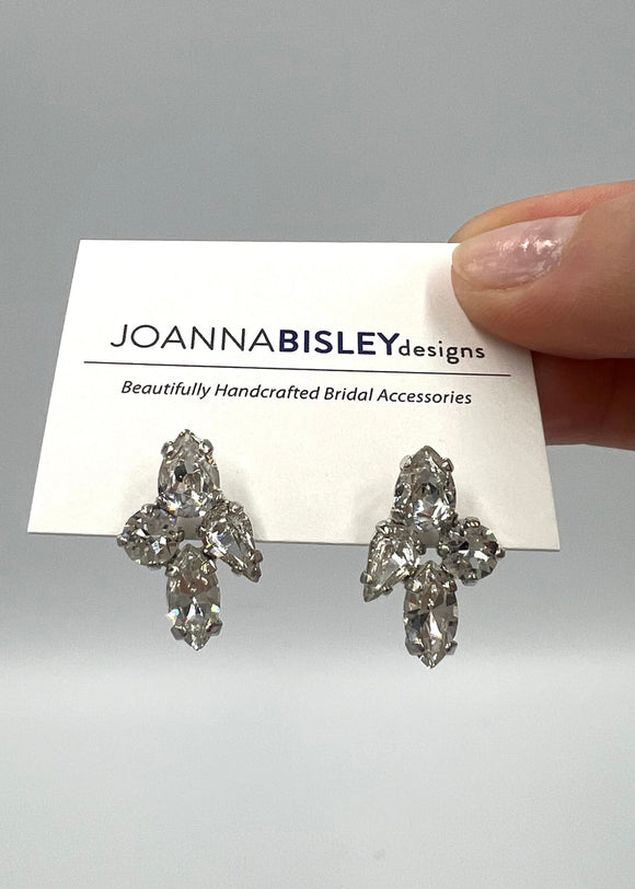 Joanna Bisley Verity Swarovski Crystal Earrings - My Filosophy