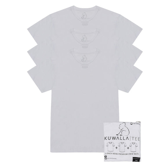 Kuwalla Tee Men Crew Neck Essential 3 pack - My Filosophy