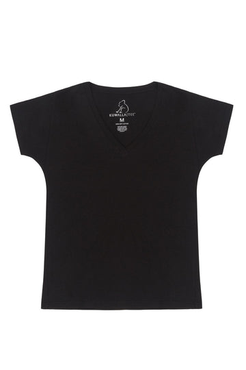 Kuwalla Tee Women 3 Pack Black Vee Neck - My Filosophy
