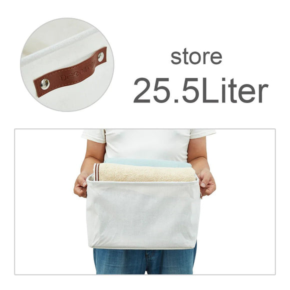 Large 6-Pack Water Resistant Storage Bin with Handles - My Filosophy