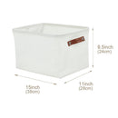 Large 6-Pack Water Resistant Storage Bin with Handles - My Filosophy