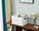 Large 6-Pack Water Resistant Storage Bin with Handles - My Filosophy