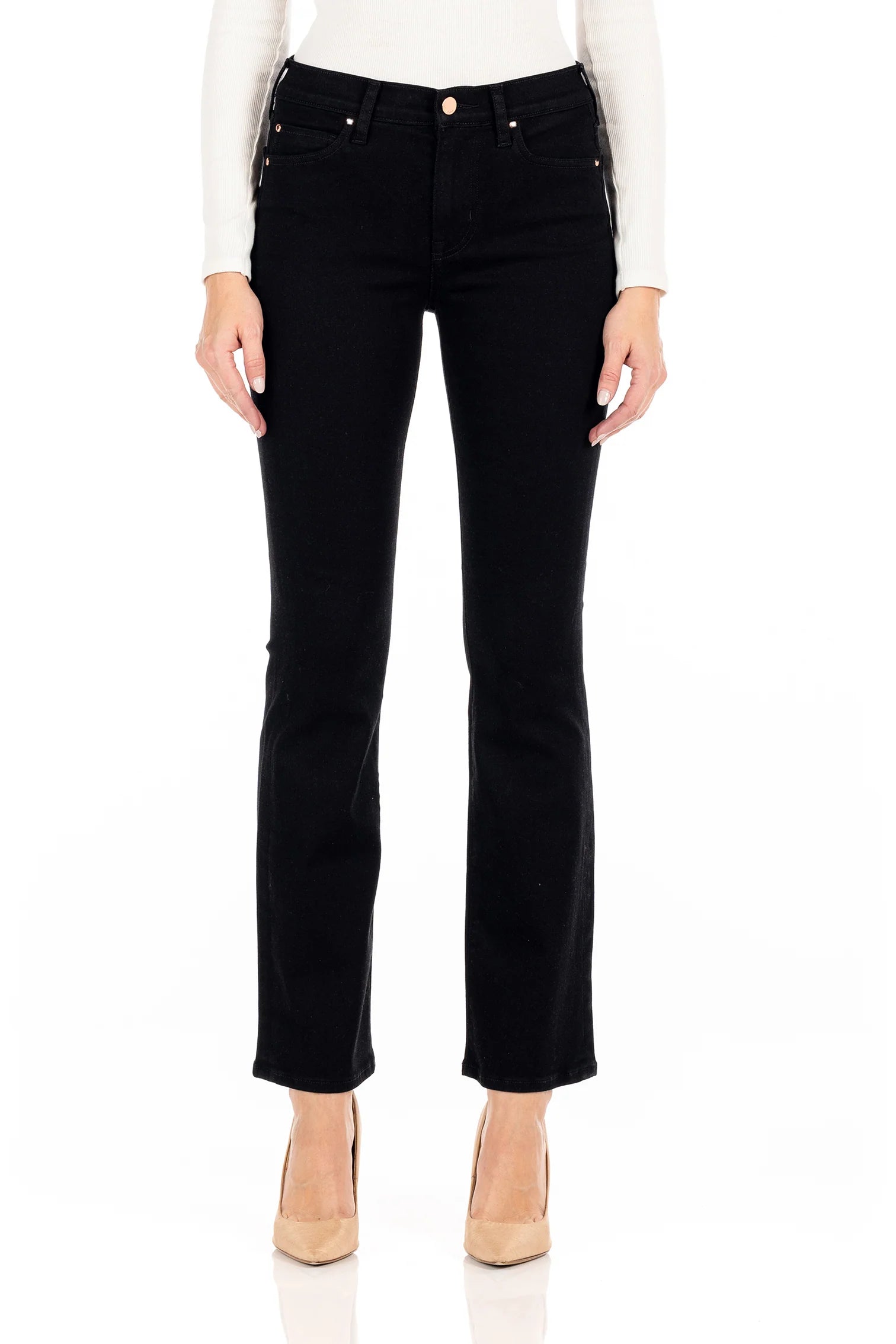 Fidelity Lily High Rise Skinny Bootcut