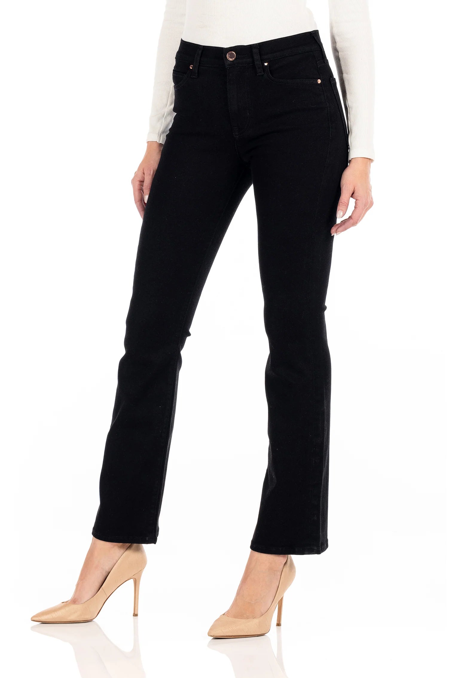 Fidelity Lily High Rise Skinny Bootcut