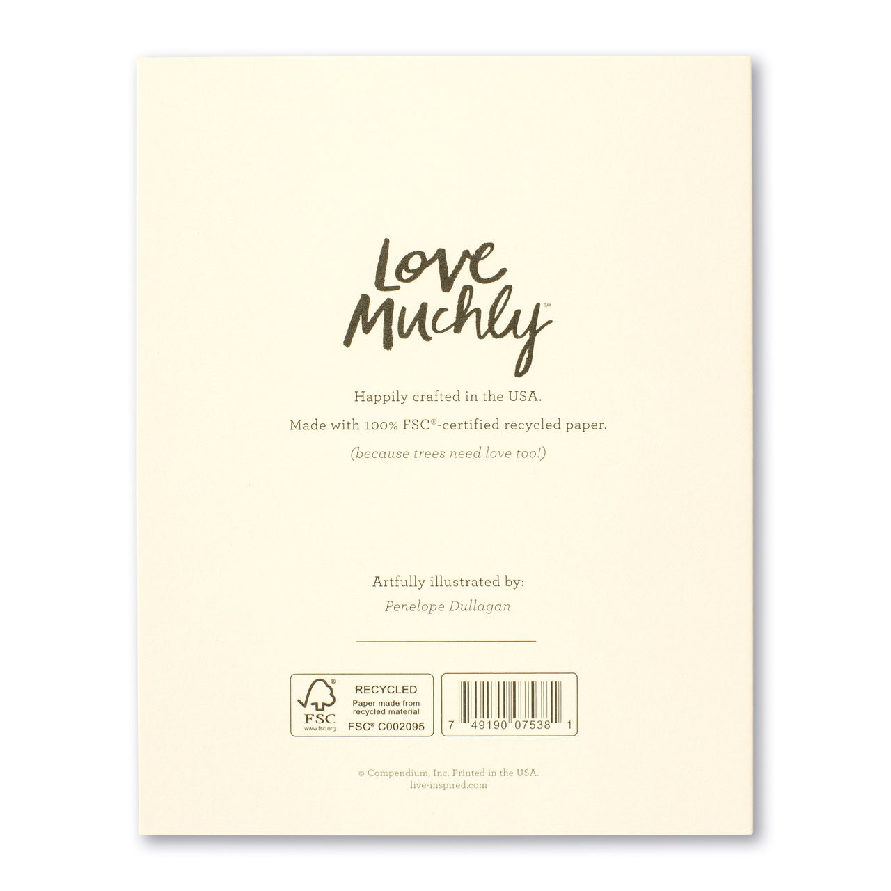 Love Muchly (BA) Baby Card: A Baby - My Filosophy