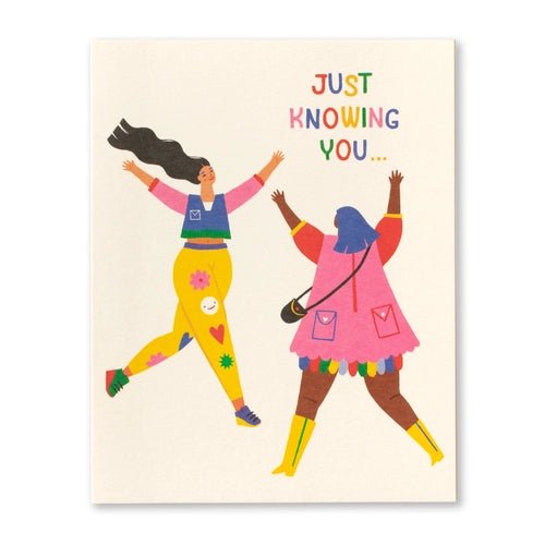 Love Muchly (FR) Friendship Card - Just Knowing You - My Filosophy