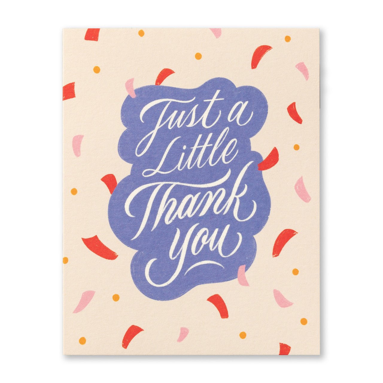 Love Muchly (TY) Thank You Card: Just A Little Thank You - My Filosophy