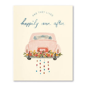 Love Muchly (WED) Wedding Card: And Then They Lived Happily Ever After - My Filosophy