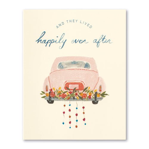 Love Muchly (WED) Wedding Card: And Then They Lived Happily Ever After - My Filosophy