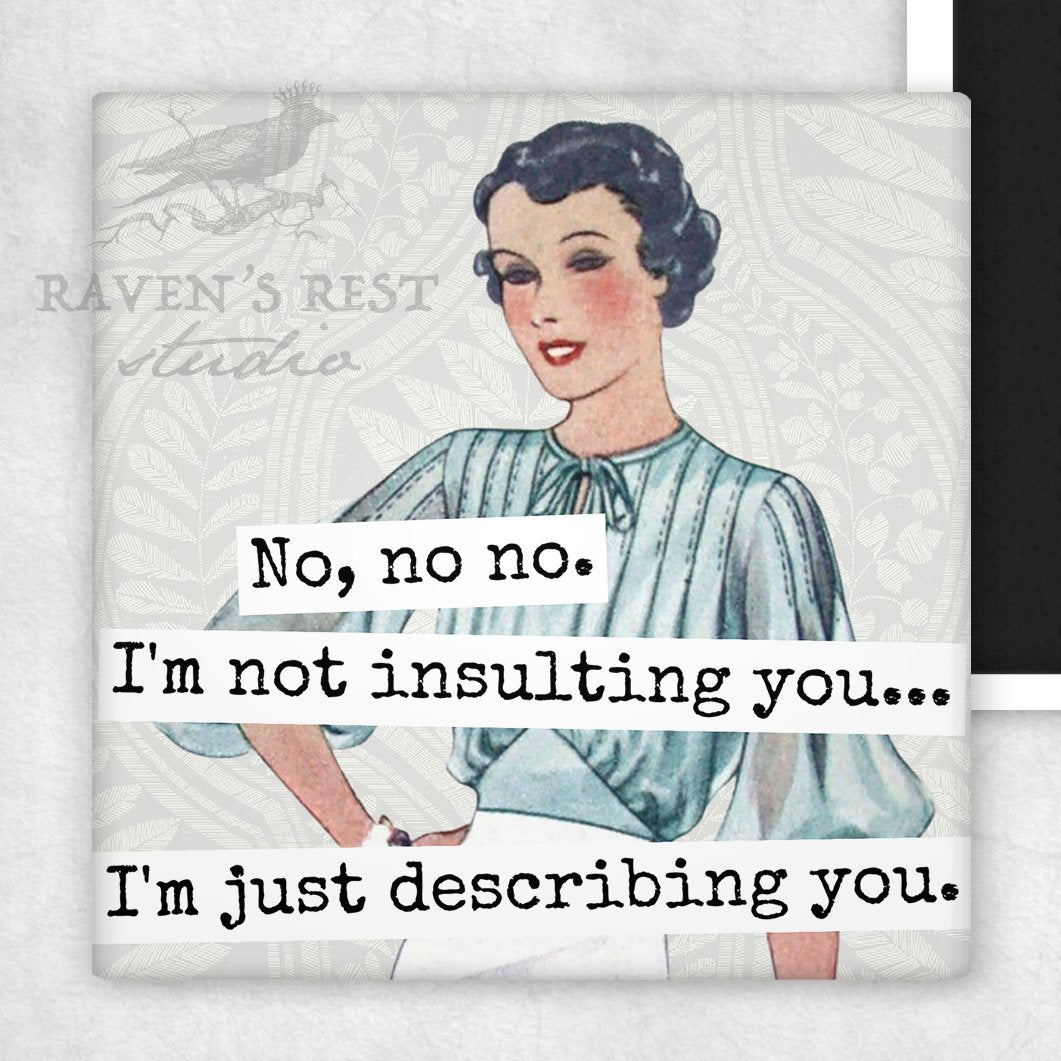 MAGNET. No, No No. I'm Not Insulting You... I'm Just... - My Filosophy