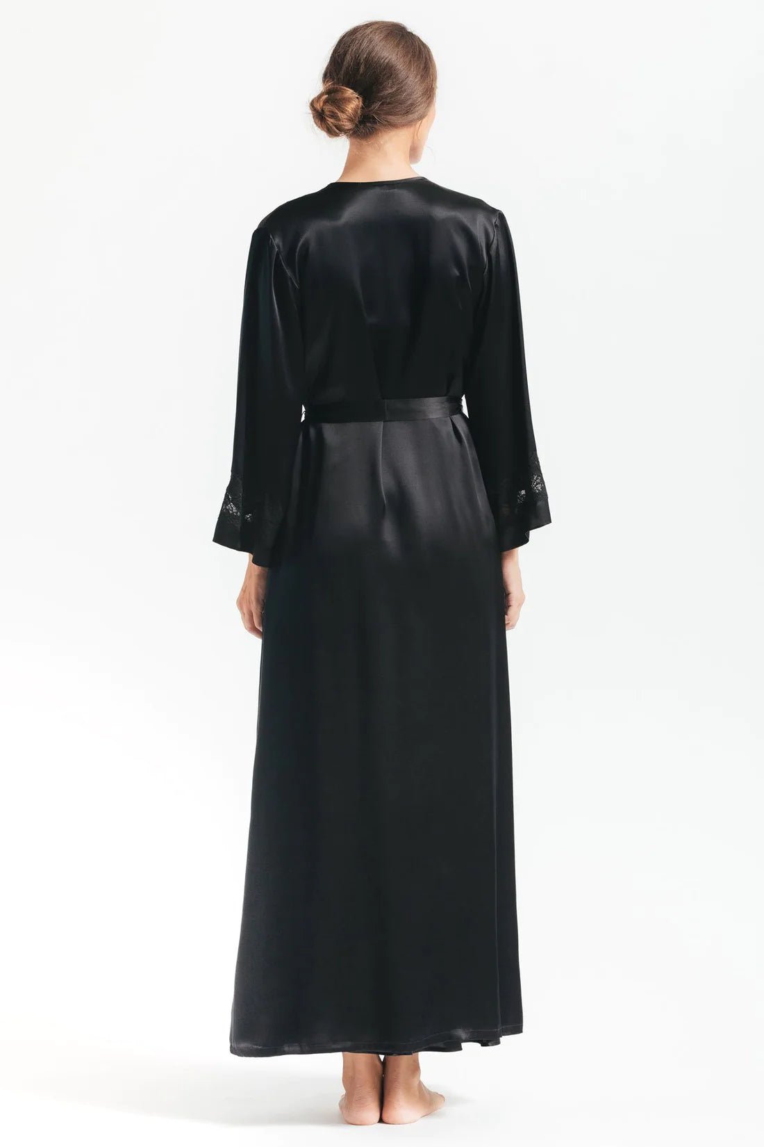 Nk Imode MORGAN Long Silk Robe - My Filosophy