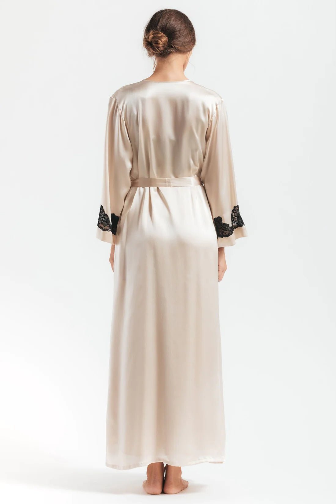 Nk Imode MORGAN Long Silk Robe - My Filosophy