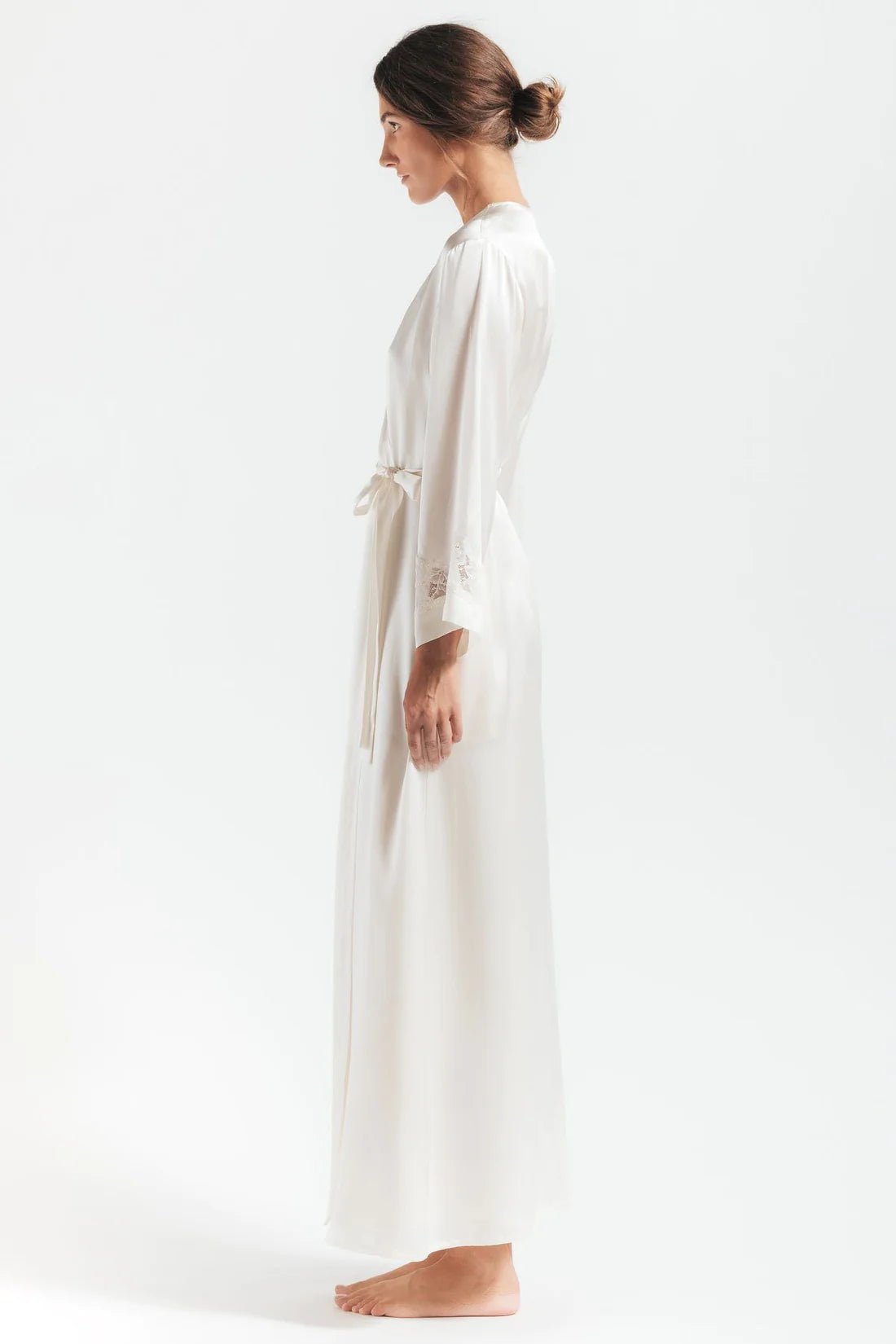 Nk Imode MORGAN Long Silk Robe - My Filosophy