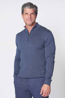7 Downie Half Zip Sweater-3