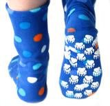 Polar Feet Adult Fleece Socks - Big City Blues - My Filosophy