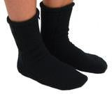 Polar Feet Adult Fleece Socks - Supersoft Black - My Filosophy