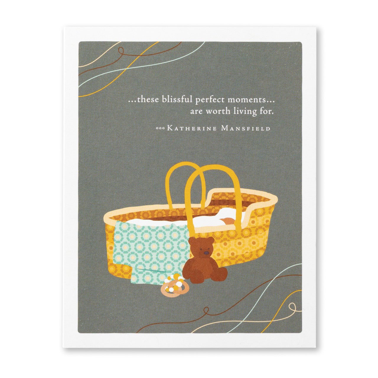 Positively Green (BABY) Baby Card: These Blissful Perfect Moments Are Worth Living For - My Filosophy