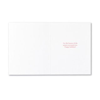 Positively Green (HOL) Holiday Card: Joy Is Everywhere - My Filosophy