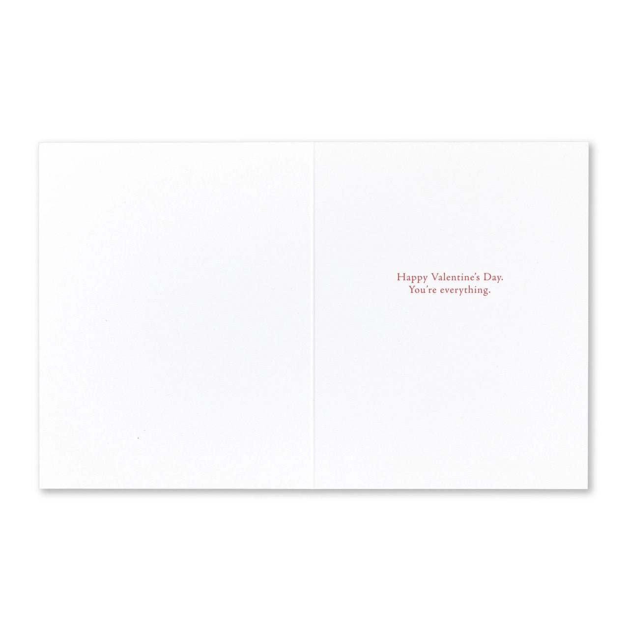 Positively Green (VDAY) Valentine's Day Card: I Like You First And Second And Third - My Filosophy