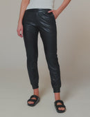 Commando Faux Leather Jogger-5