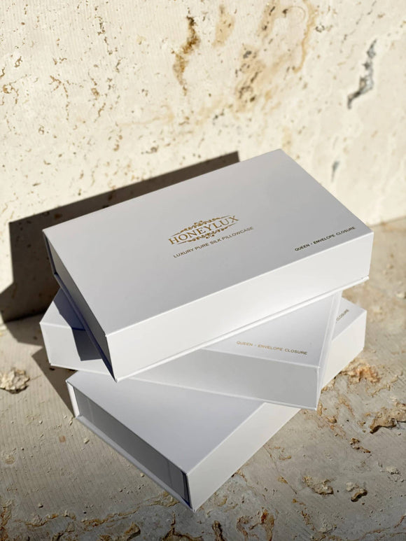 Queen Organic Silk Pillowcase - Champagne - My Filosophy