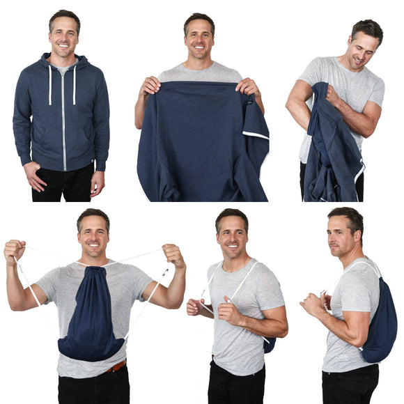 Quick Flip Hero Hoodie Classic UNISEX Full Zip - My Filosophy