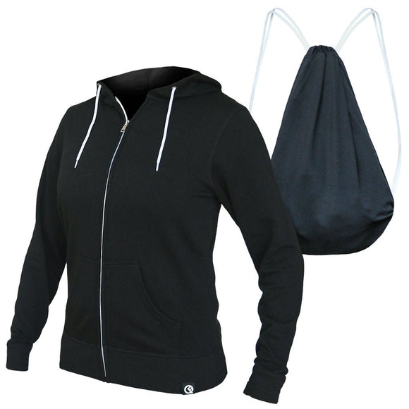 Quick Flip Hero Hoodie Women's Lite Full Zip - My Filosophy