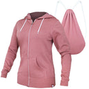 Quick Flip Hero Hoodie Women's Lite Full Zip - My Filosophy