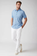 Raffi All Year Round Aqua Cotton Short Sleeve Button up RW22210 - My Filosophy