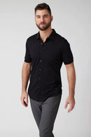 Raffi All Year Round Aqua Cotton Short Sleeve Button up RW22210 - My Filosophy