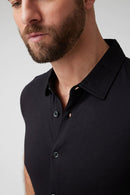 Raffi All Year Round Aqua Cotton Short Sleeve Button up RW22210 - My Filosophy