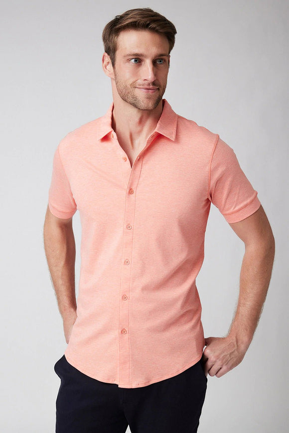 Raffi All Year Round Aqua Cotton Short Sleeve Button up RW22210 - My Filosophy