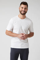 Raffi All Year Round Must Have Crew Neck Aqua Cotton Tee - My Filosophy