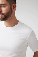 Raffi All Year Round Must Have Crew Neck Aqua Cotton Tee - My Filosophy