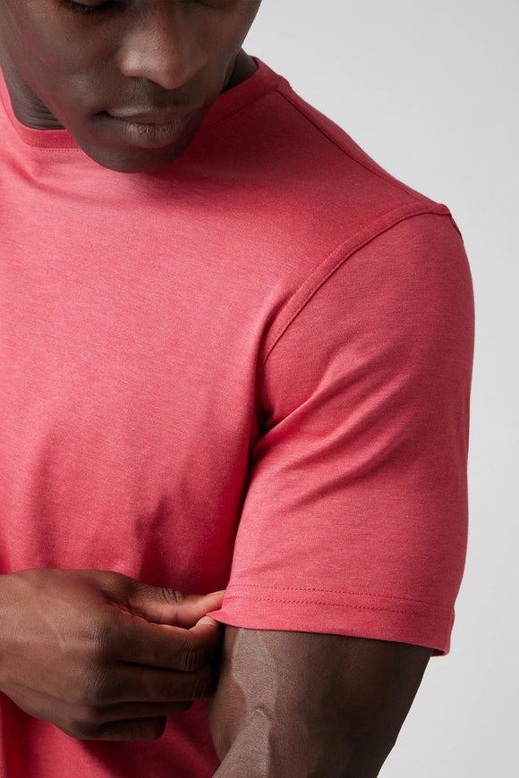 Raffi All Year Round Must Have Crew Neck Aqua Cotton Tee - My Filosophy