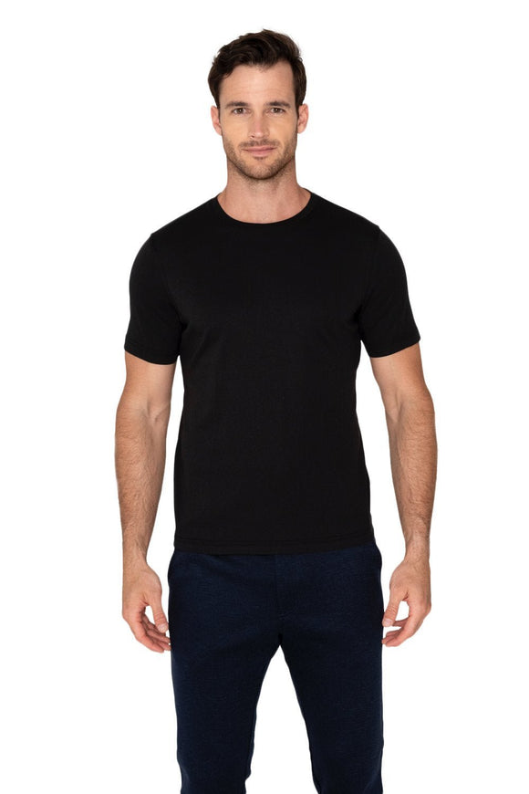 Raffi All Year Round Must Have Crew Neck Aqua Cotton Tee - My Filosophy