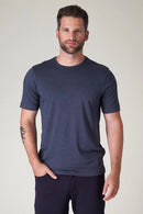 Raffi All Year Round Must Have Crew Neck Aqua Cotton Tee - My Filosophy