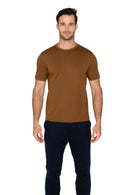 Raffi All Year Round Must Have Crew Neck Aqua Cotton Tee - My Filosophy