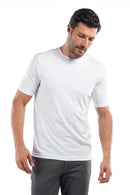 Raffi All Year Round Must Have Crew Neck Aqua Cotton Tee - My Filosophy