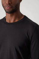 Raffi Aqua Cotton Long Sleeve Crew - My Filosophy