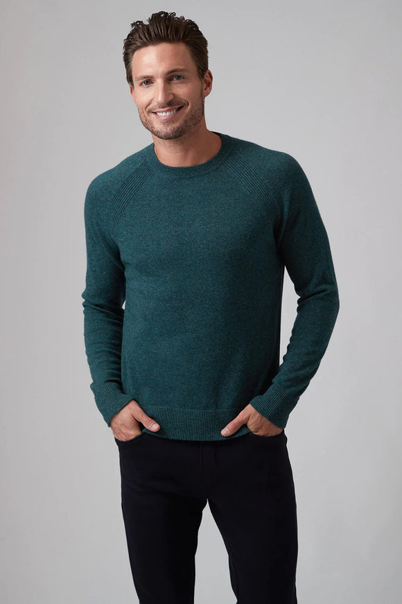 Raffi Essential Raglan Crew 100% Cashmere - My Filosophy