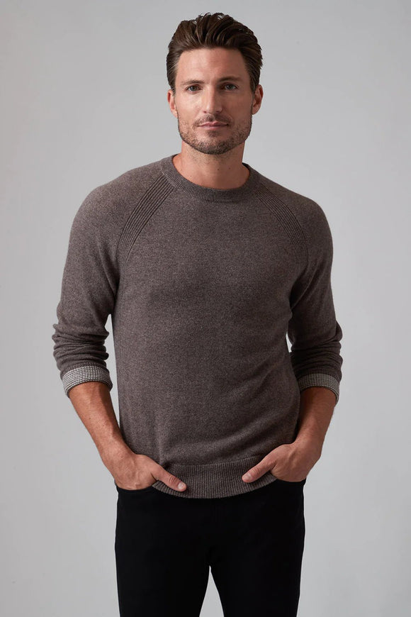 Raffi Essential Raglan Crew 100% Cashmere - My Filosophy