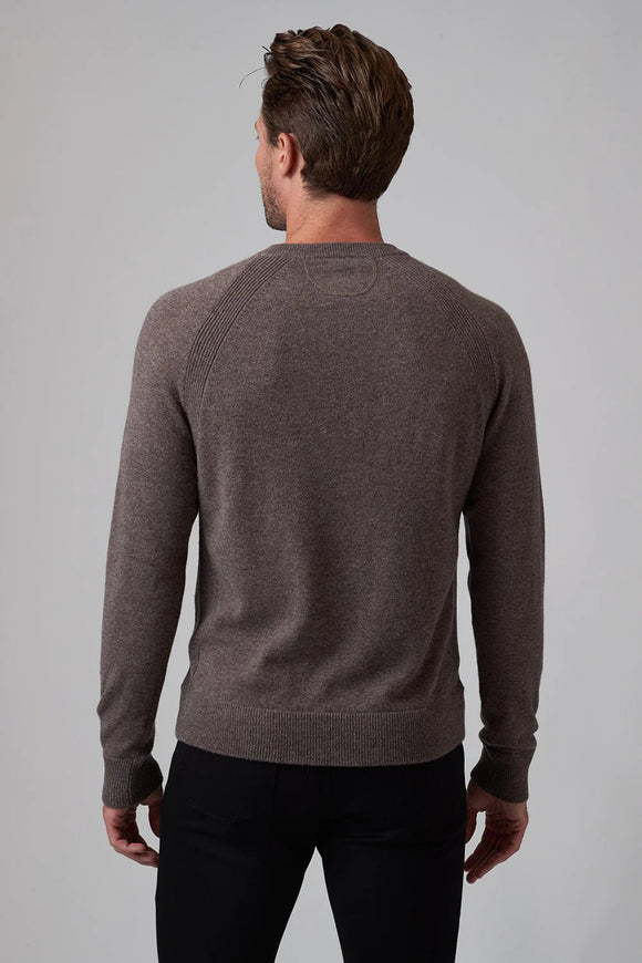 Raffi Essential Raglan Crew 100% Cashmere - My Filosophy