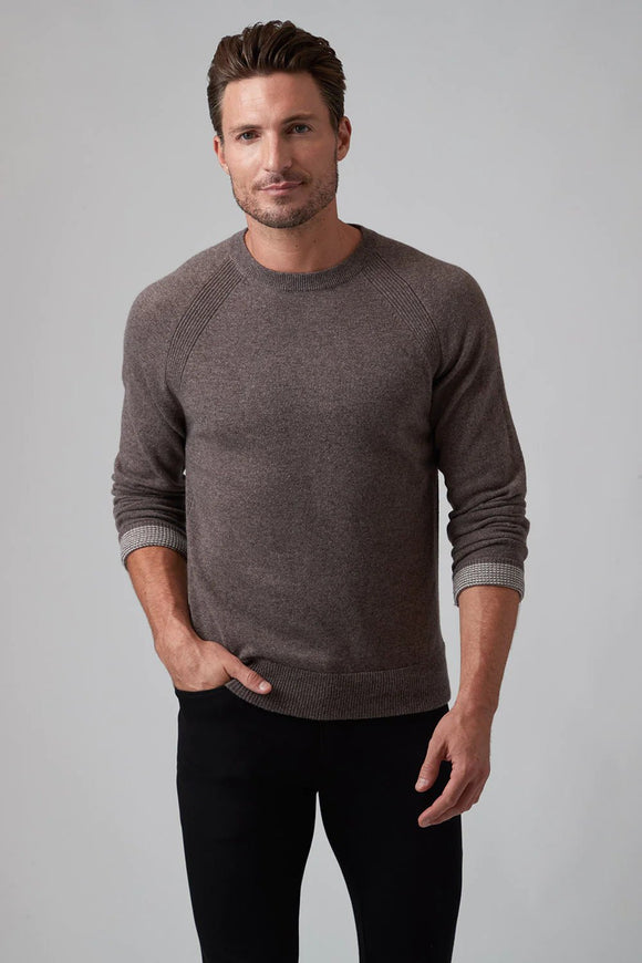 Raffi Essential Raglan Crew 100% Cashmere - My Filosophy