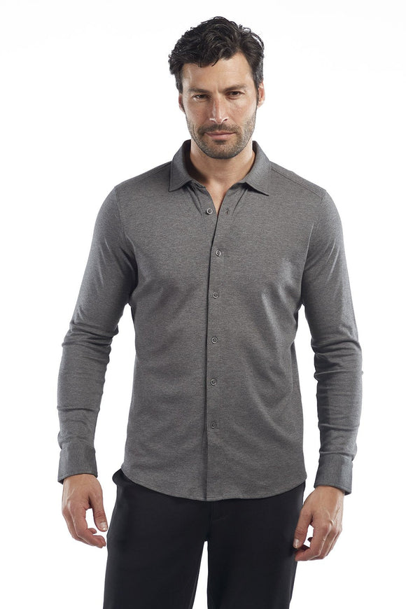 Raffi Long Sleeve Button up Front - My Filosophy