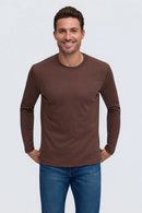 Raffi Aqua Cotton Long Sleeve Crew - JOSH-52