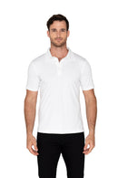 Raffi Must Have Aqua Three Button Polo Short Sleeve RW22206 - My Filosophy