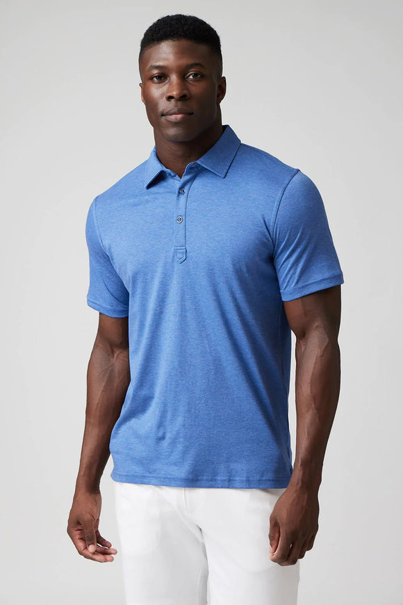 Raffi Must Have Aqua Three Button Polo Short Sleeve RW22206 - My Filosophy